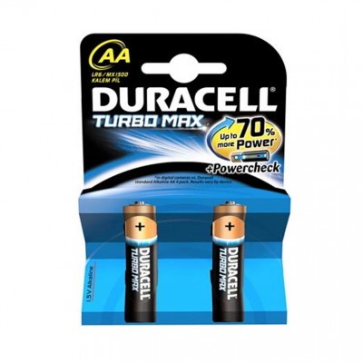 duracell turbo max AA 2li paket