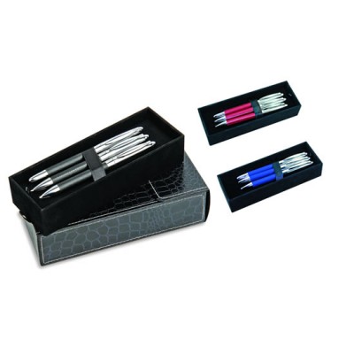 2-tükenmez&roller&versatil kalem set